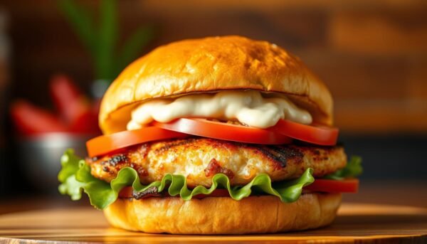 Grill Fish Burger